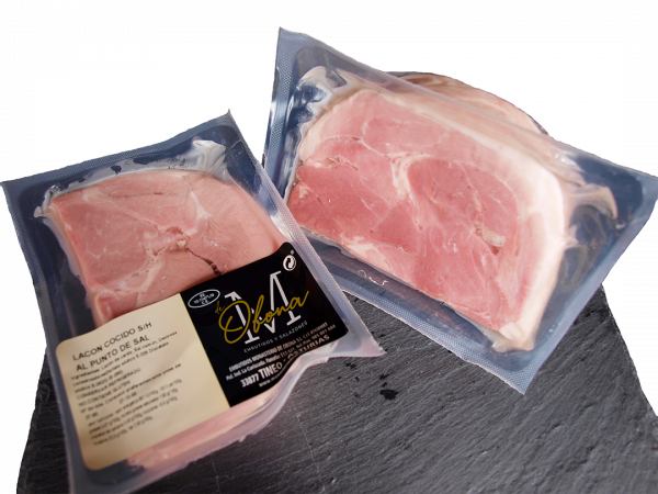 Lacón cocido en porciones